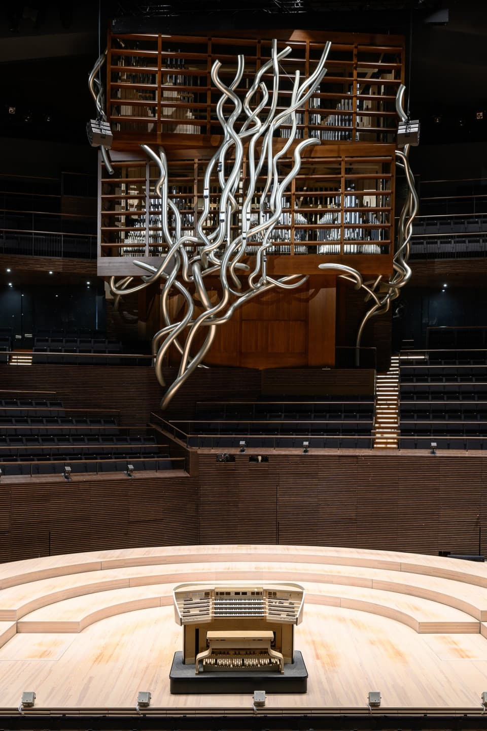 Die neue Konzertsaalorgel im Musiikkitalo in Helsinki (124/IV)