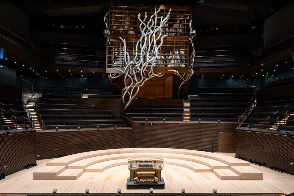 Die neue Konzertsaalorgel im Musiikkitalo Helsinki