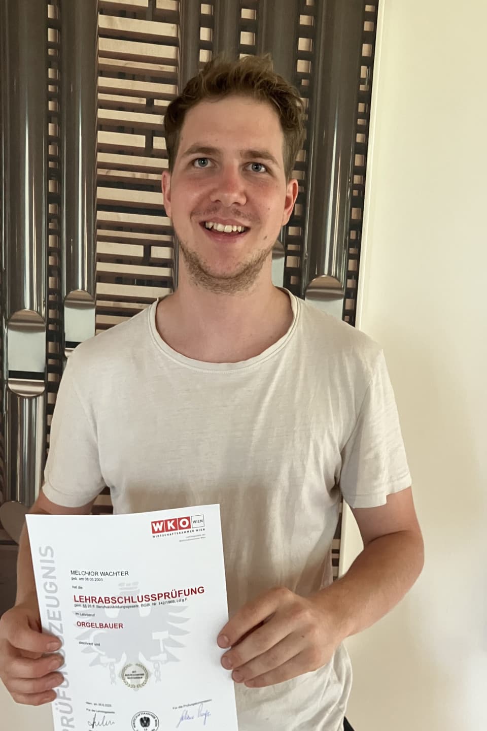 Lehrabschlußprüfung mit Auszeichnung