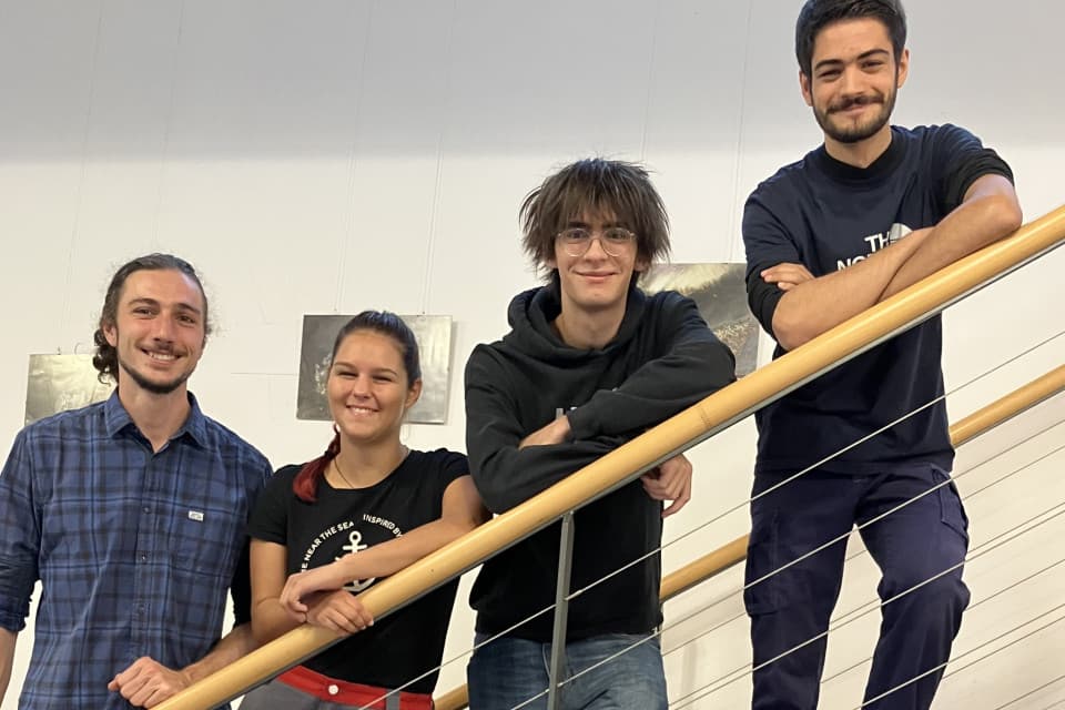 Vier neue Lehrlinge 2025