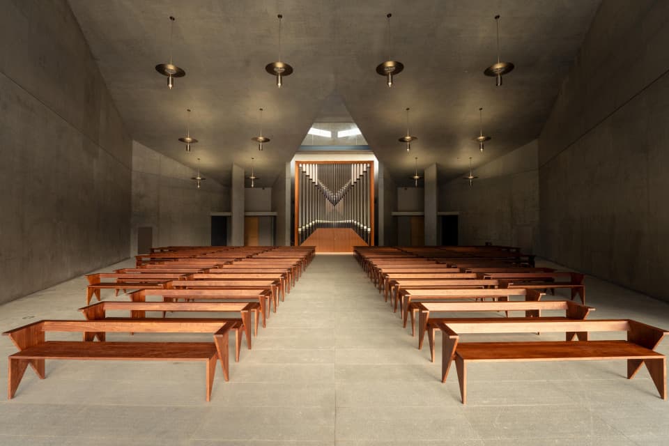 Eine Orgel halb im Freien - der neue Konzertsaal in Springwoods (China)